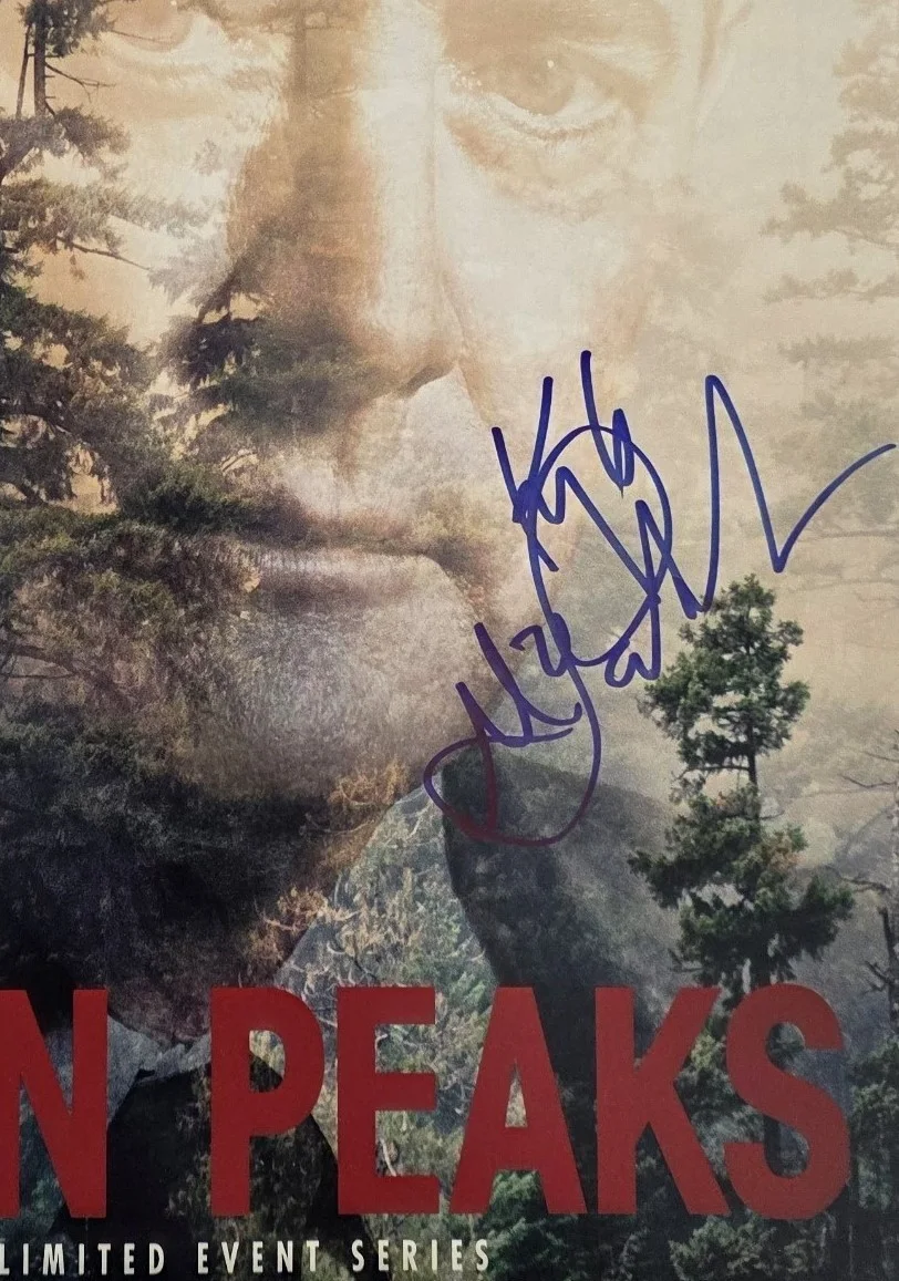 Kyle MacLachlan — Kyle MacLachlan Signed Twin Peaks 12x18 Photo Poster COA Exact Proof Autographed, image 3