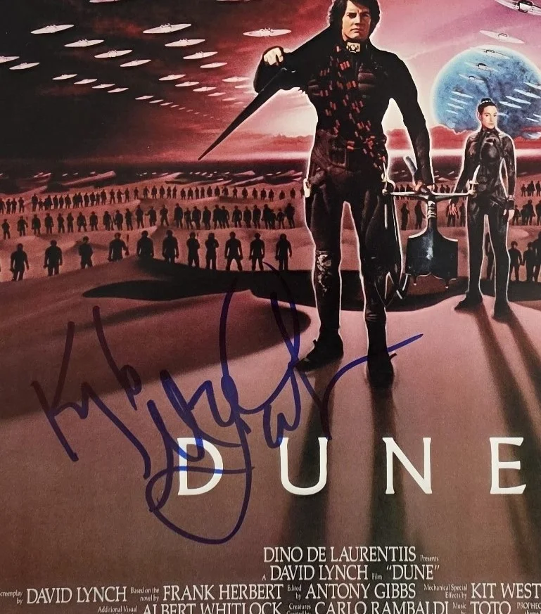Kyle MacLachlan — Kyle MacLachlan Signed Dune 12x18 Photo Poster COA Exact Proof Autographed.., image 3