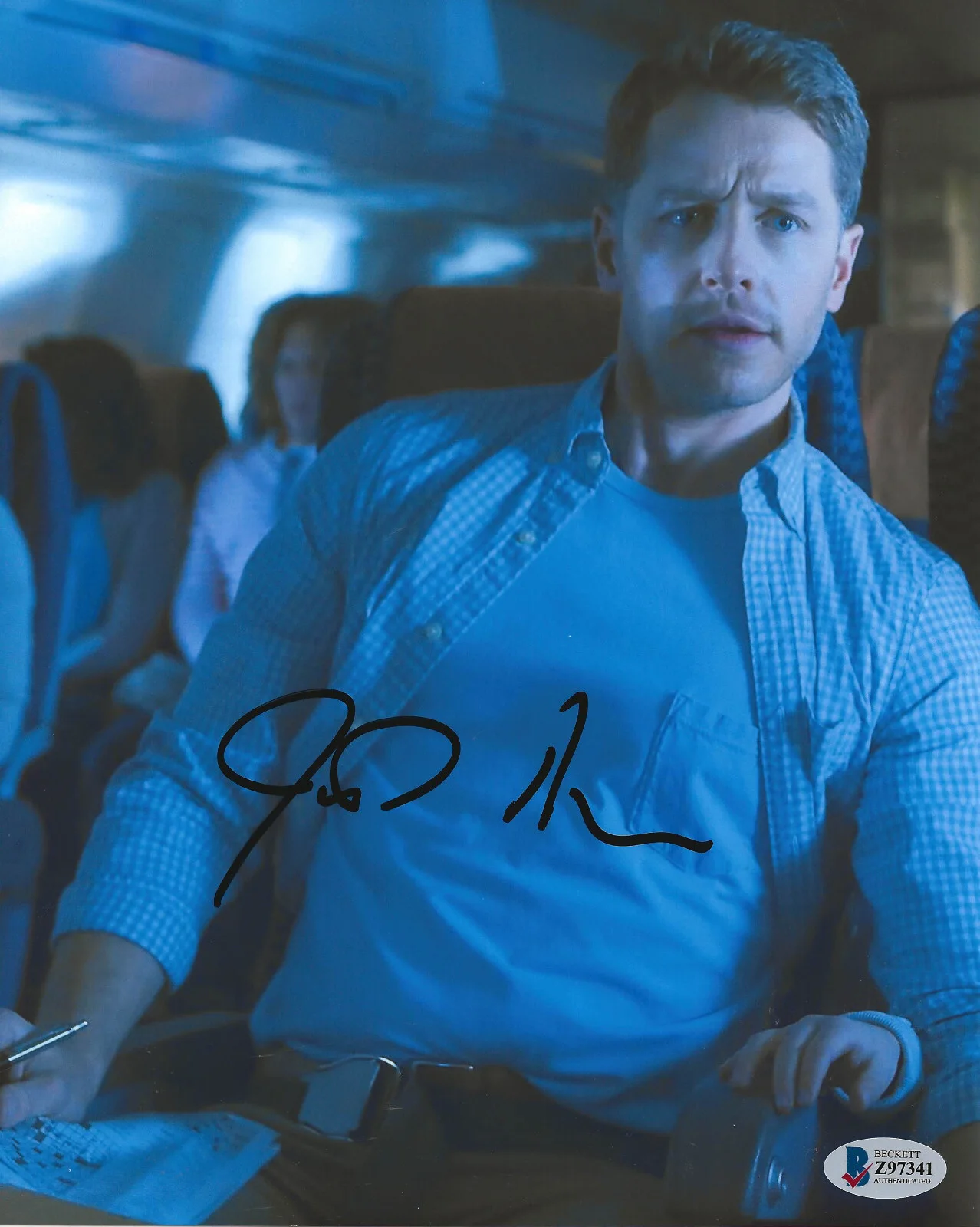 Josh Dallas — Josh Dallas signed Manifest 8x10 photo Beckett COA exact Proof autographed, изображение 2
