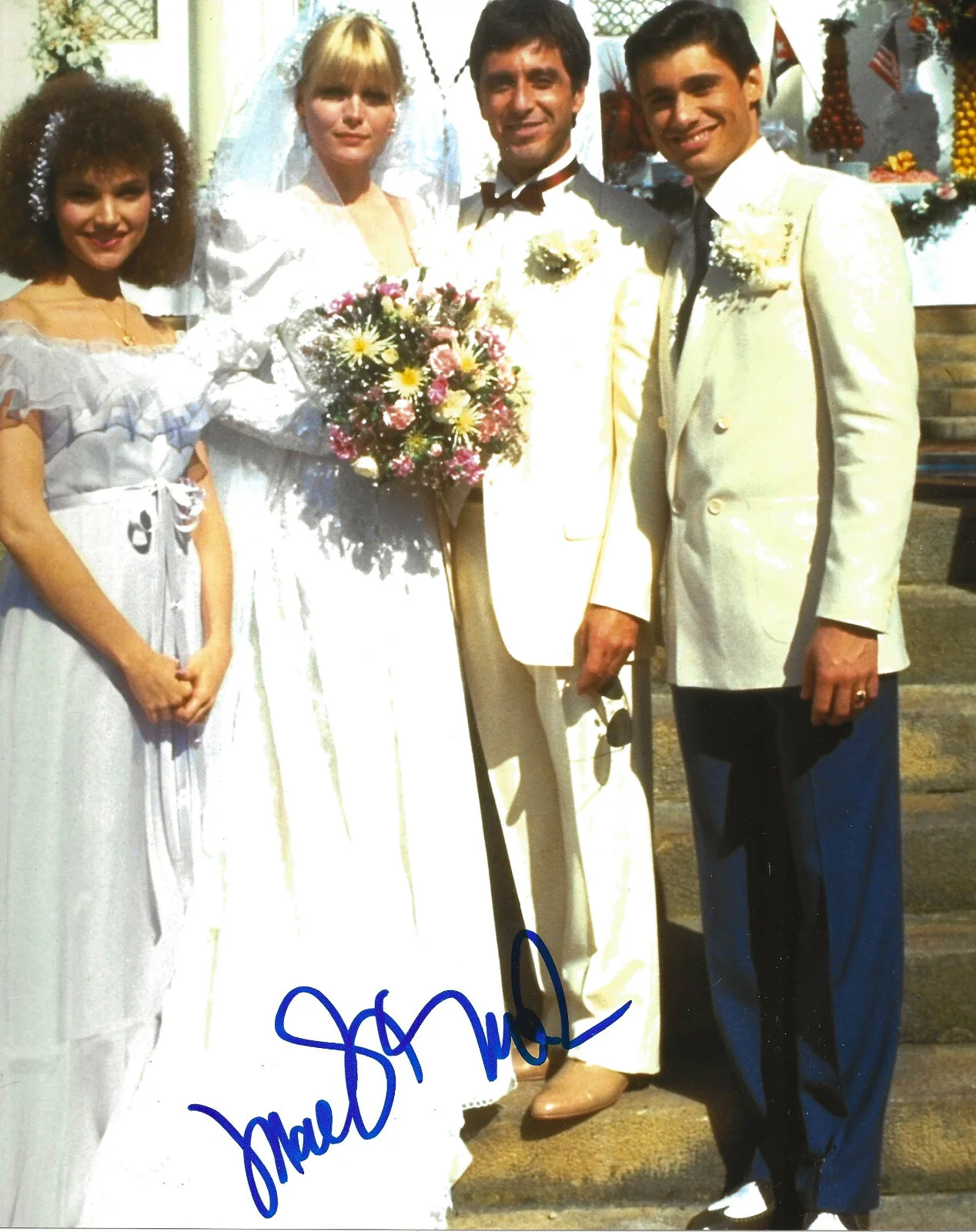 Mary Elizabeth Mastrantonio — Mary Elizabeth Mastrantonio signed Scarface 8x10 photo COA proof autographed.., image 2