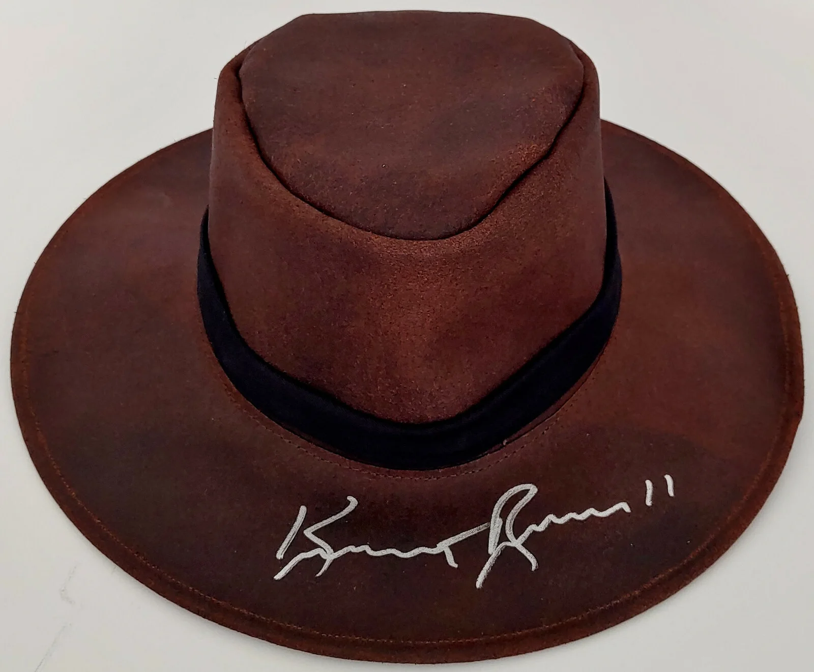 Kurt Russell — Kurt Russell Wyatt Earp Tombstone actor signed autographed cowboy hat COA,proof, image 2