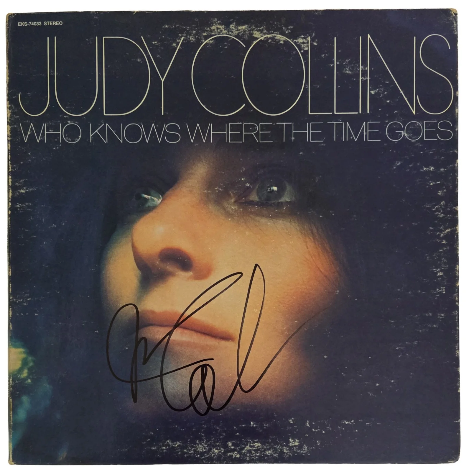 Judy Collins Signed Who Knows Where the Time Goes Album Proof Autographed Vinyl, изображение 4