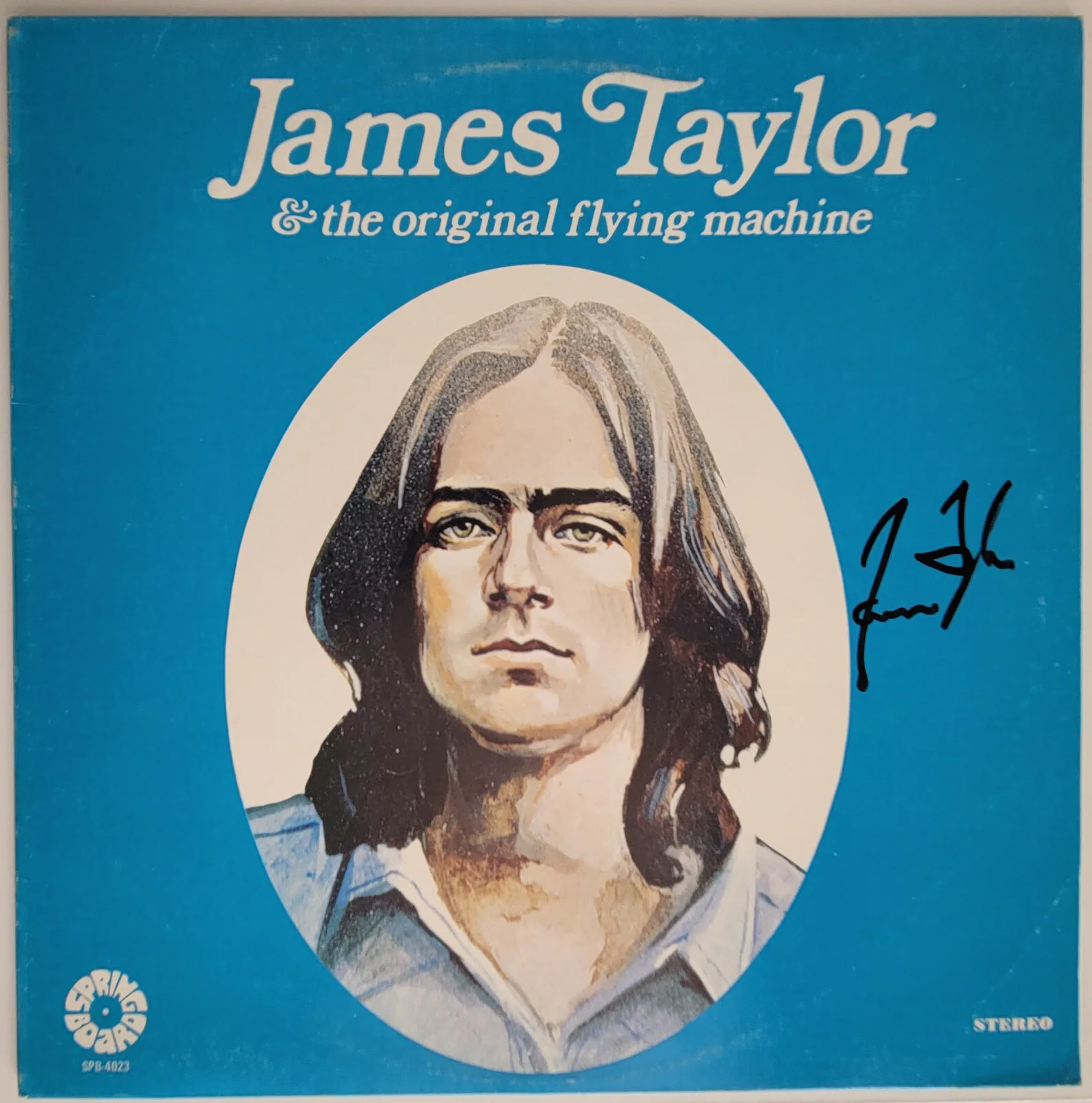 James Taylor signed autographed The Original Flying Machine album LP COA proof, изображение 3