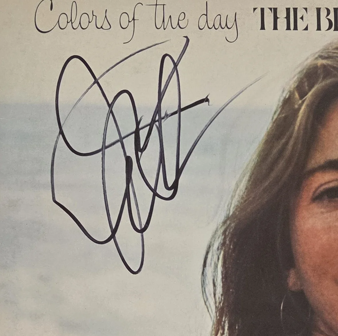 Judy Collins Signed Colors of the Day Album COA Proof Autographed Vinyl Record, изображение 4