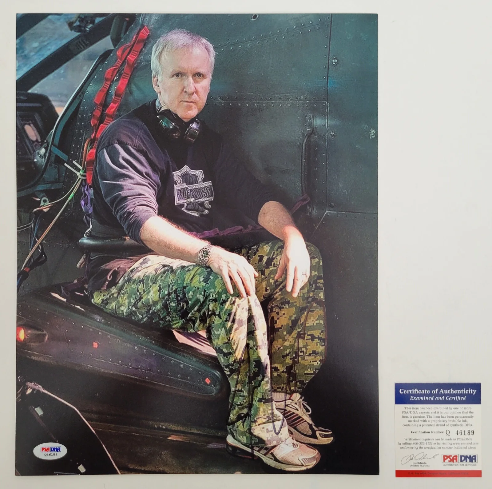 James Cameron — James Cameron Signed 11x14 Photo COA Proof Autographed Titanic Terminator.Avatar, изображение 4