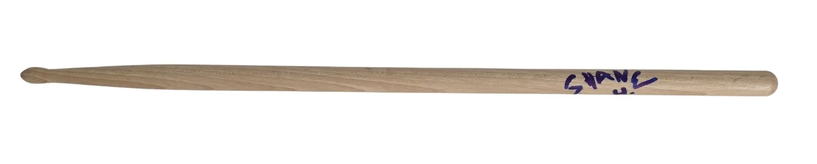 Shane Hawkins Signed Drumstick COA Exact Proof Autographed, Drummer Chevy Metal., image 2