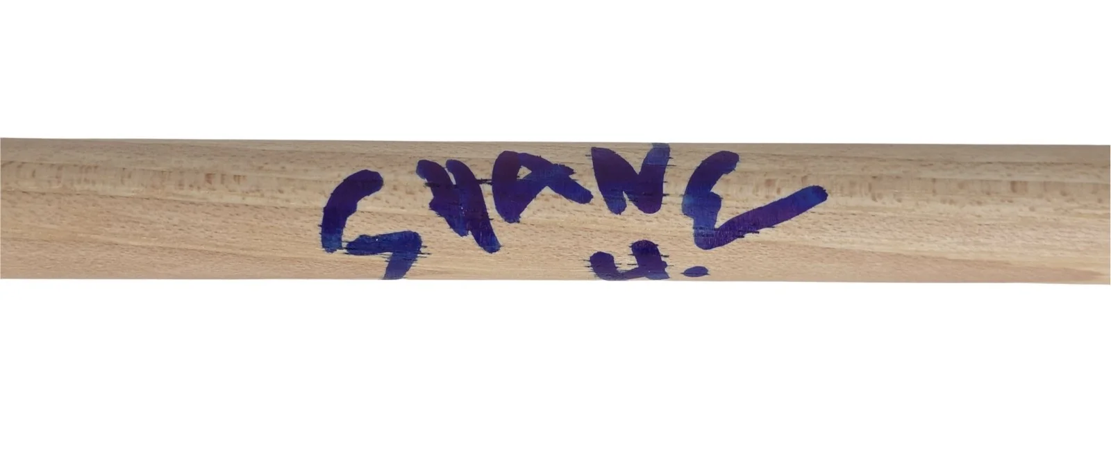 Shane Hawkins Signed Drumstick COA Exact Proof Autographed, Drummer Chevy Metal., image 4