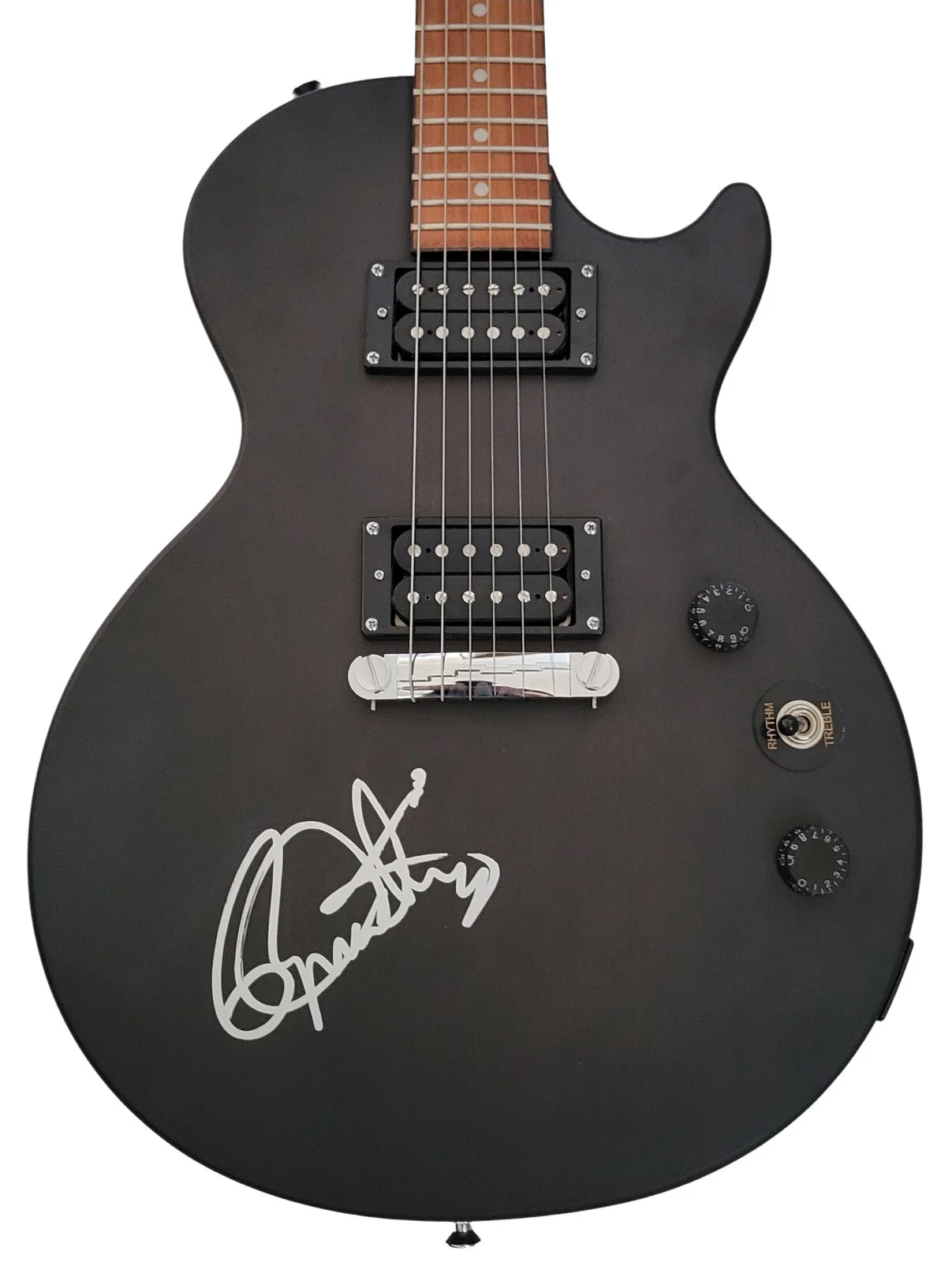 Roger Daltrey The Who signed Epiphone Les Paul guitar COA exact proof Very Rare, изображение 4