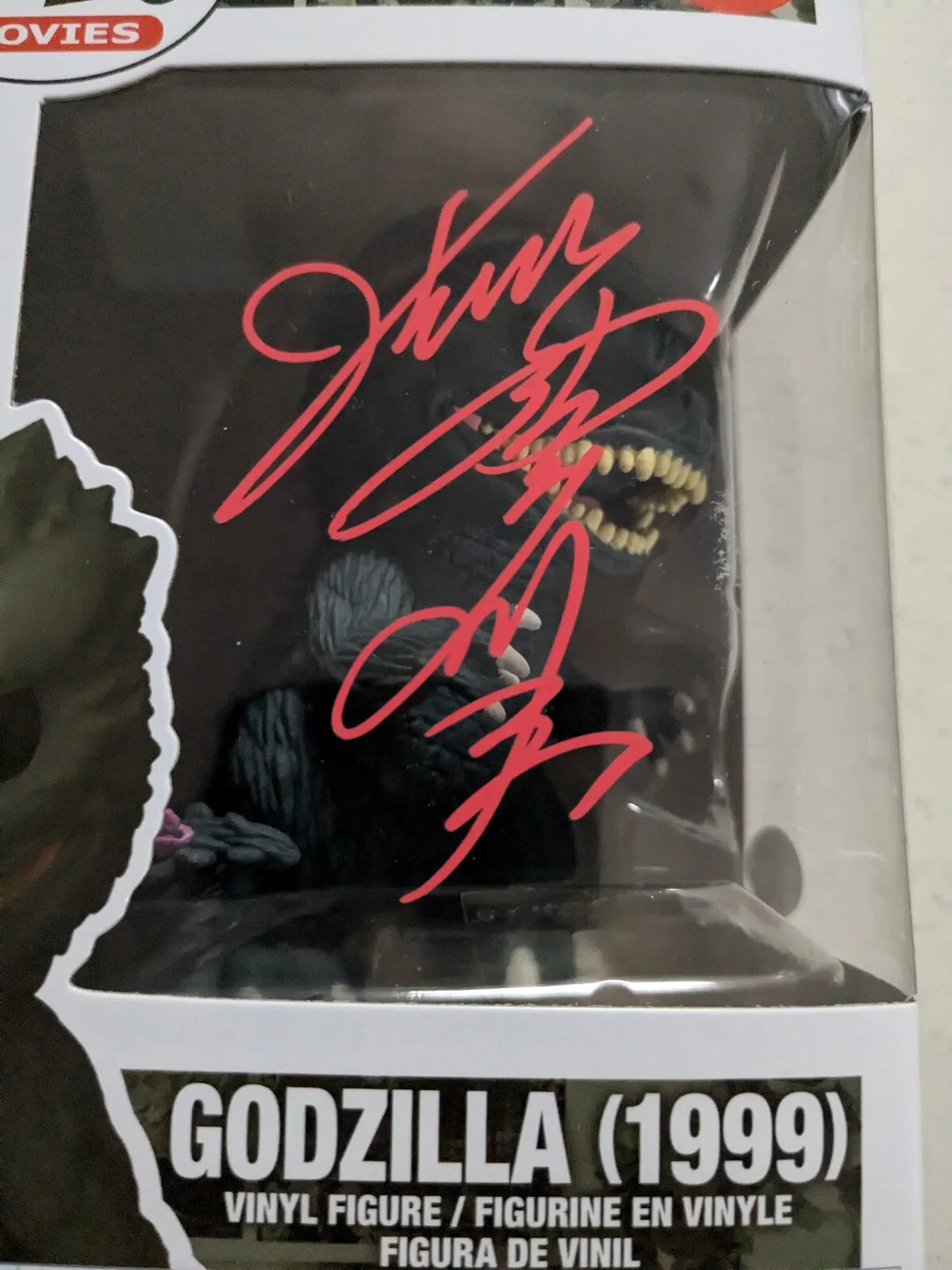 TSUTOMU KITAGAWA Signed GODZILLA 1999 FUNKO POP 1664 Autograph JSA COA R, изображение 2