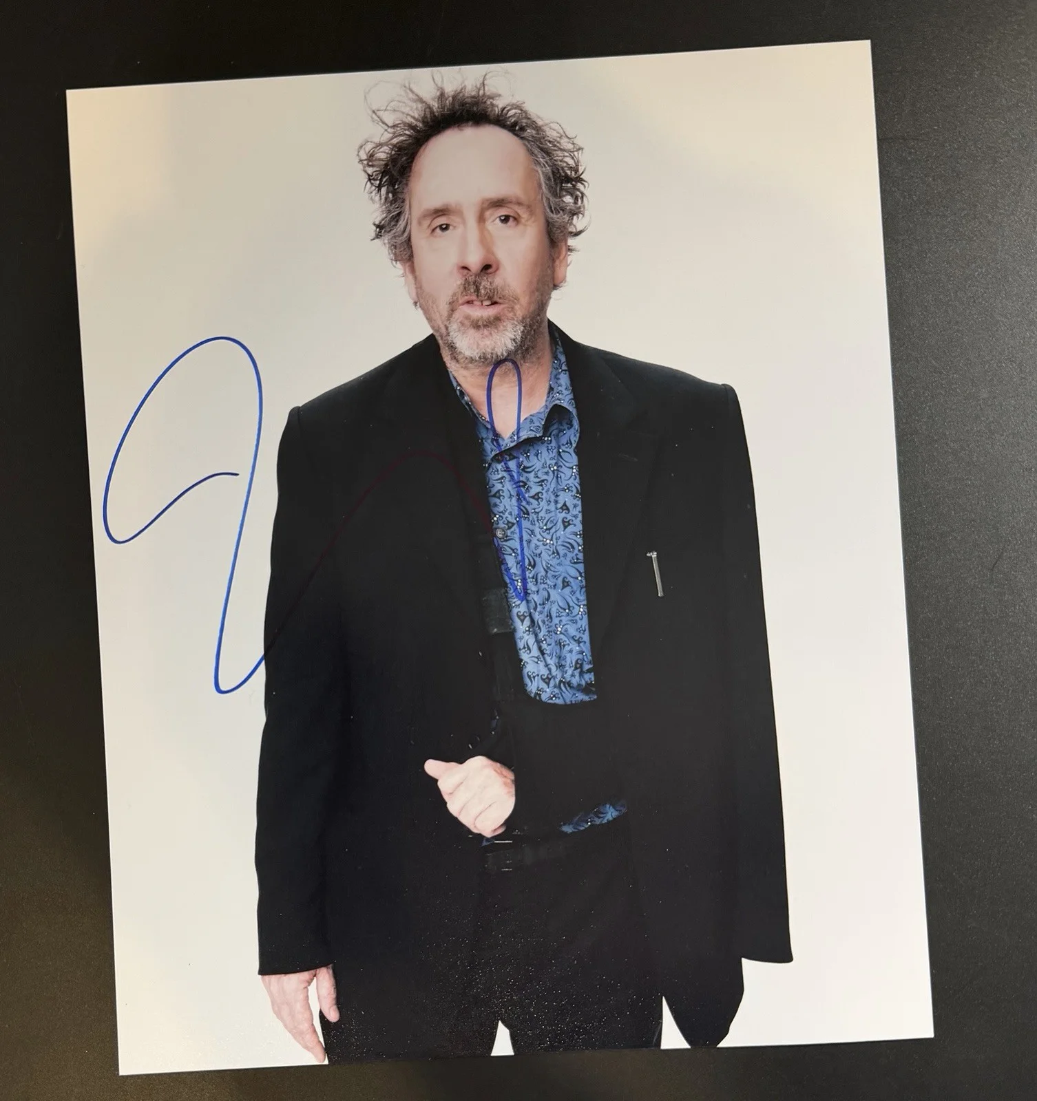 Tim Burton — Tim Burton Signed 8x10 Photo Autograph Beetlejuice Batman Edward Scissorhands