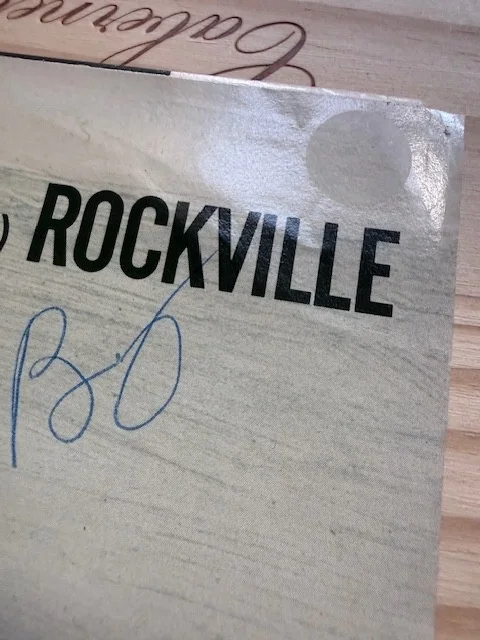 R.E.M. : signed Rockville autographed 7" vinyl ( Lp ) REM Buck, Berry & Mills, image 2