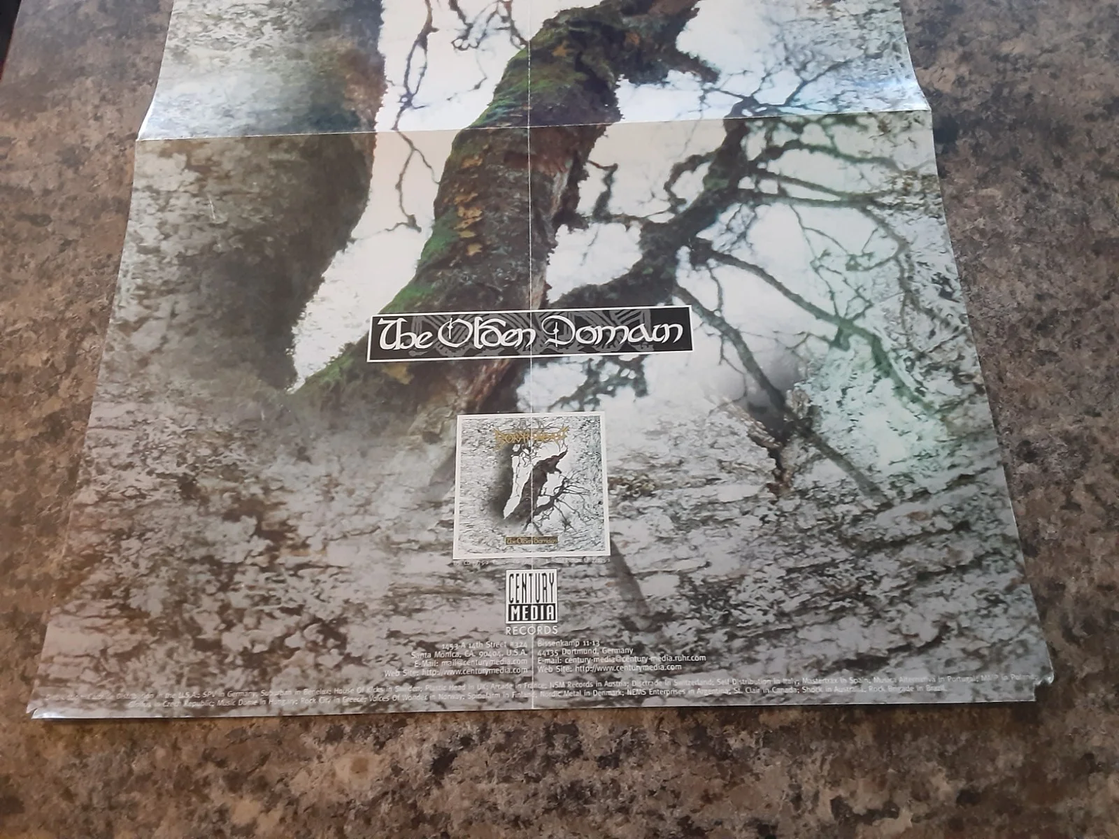 Borknagar The Olden Domain Century Media Records Promo Poster Original 16.5x23.5, изображение 3