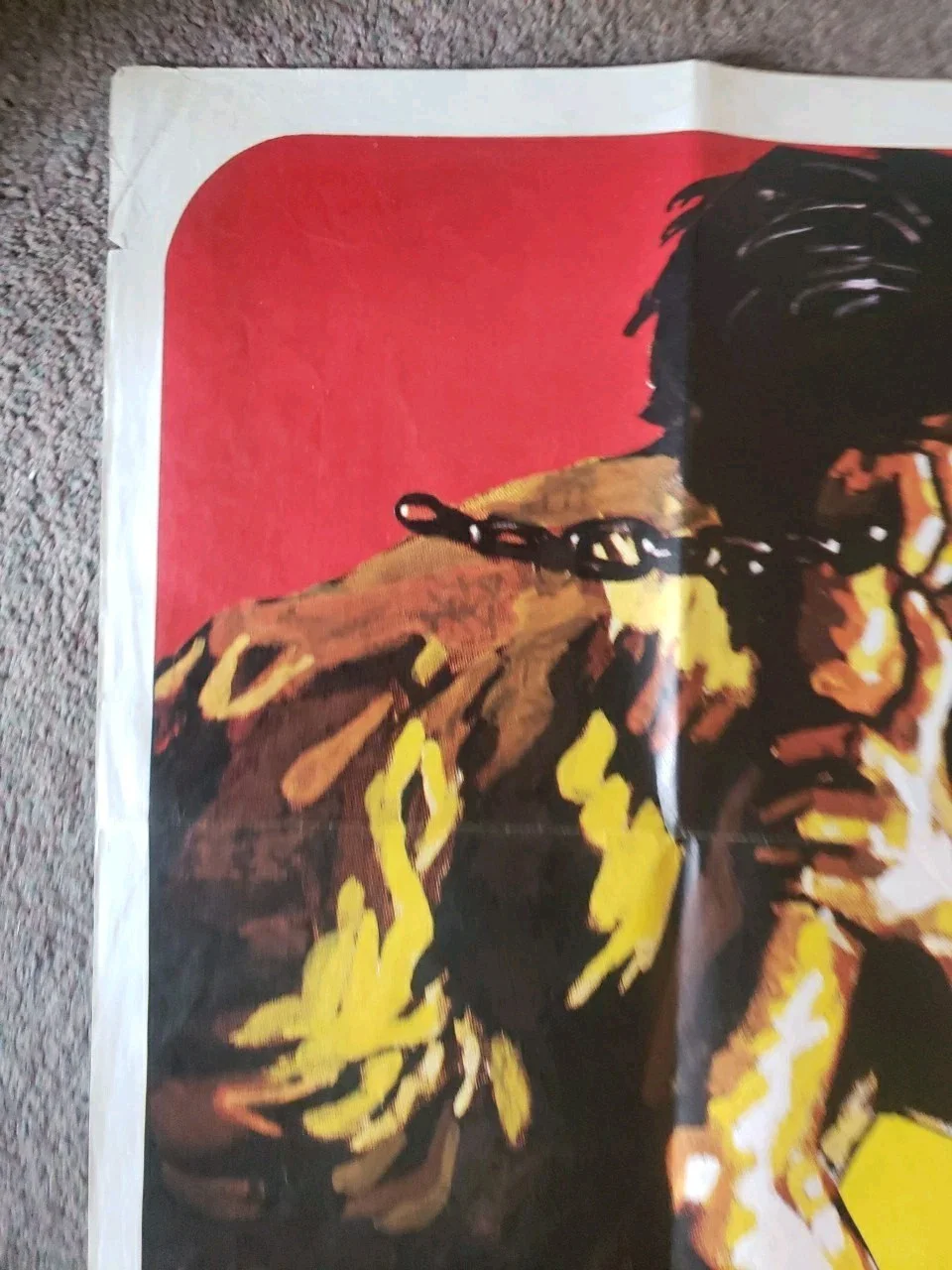 Kung Fu The Head Crusher (Tough Guy) Original 1972 UK Cinema Quad Poster X Cert, image 2