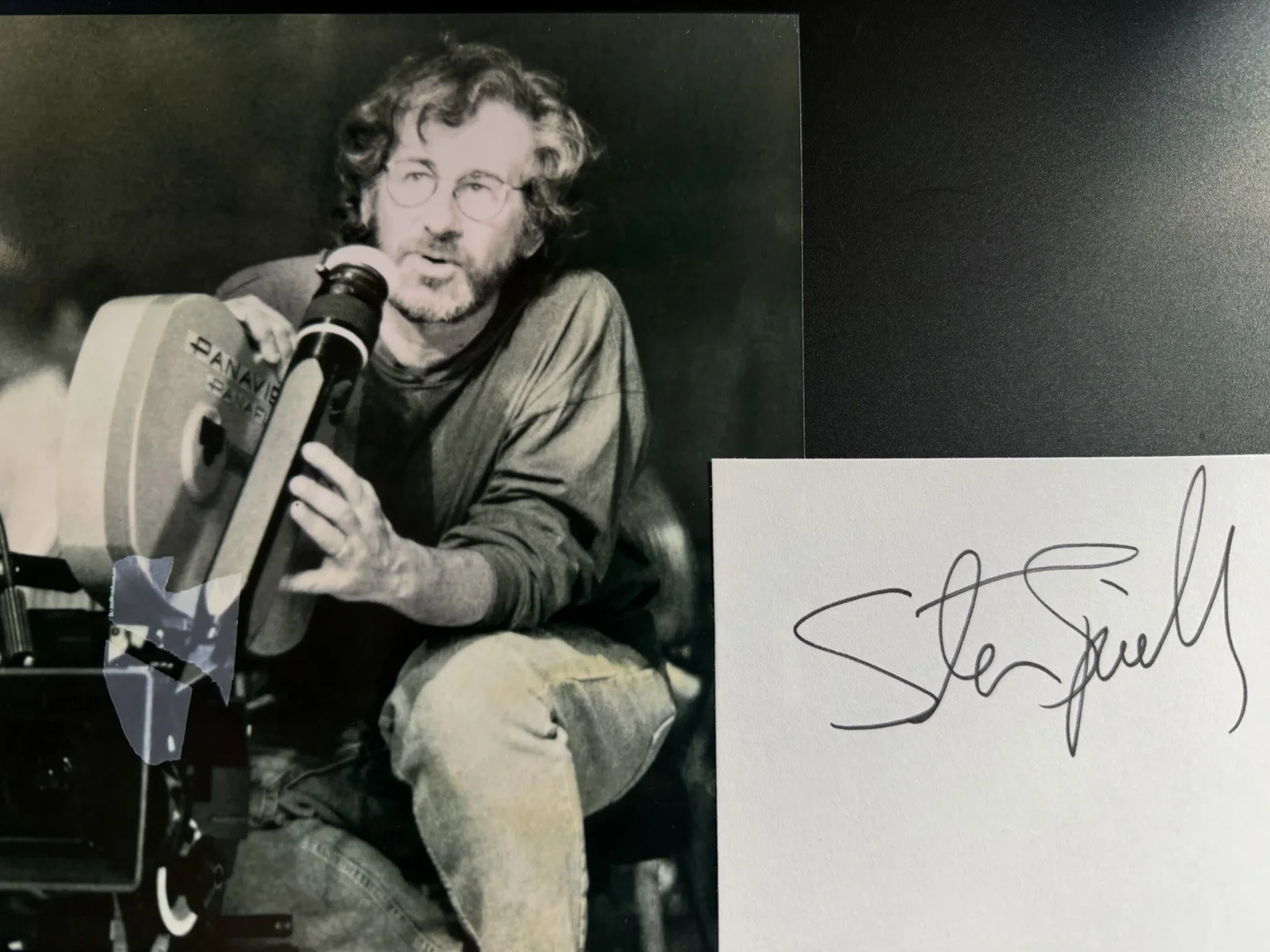 Steven Spielberg Signed Album Page Cut Autograph Director Jaws ET Indy, image 3