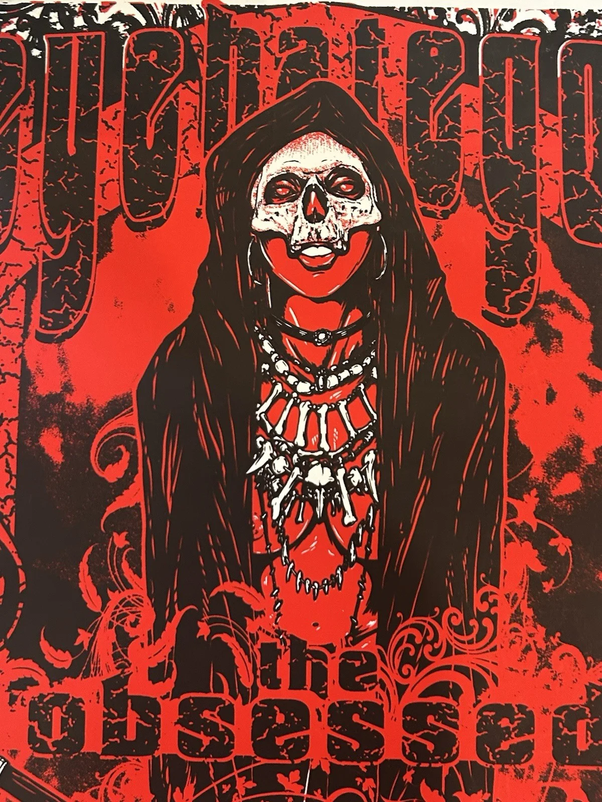 Eye Hate God Band Poster Signed Kylar Sharp 18x24 Rare 2019, image 2