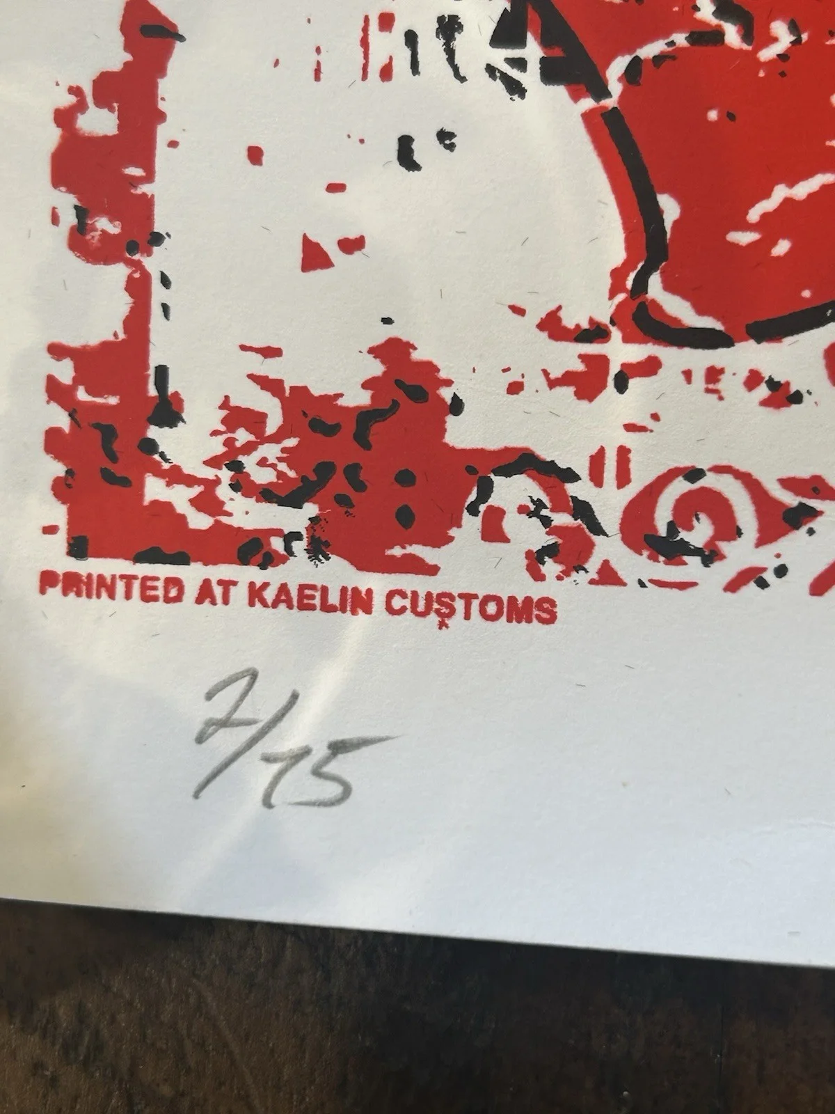 Eye Hate God Band Poster Signed Kylar Sharp 18x24 Rare 2019, image 5