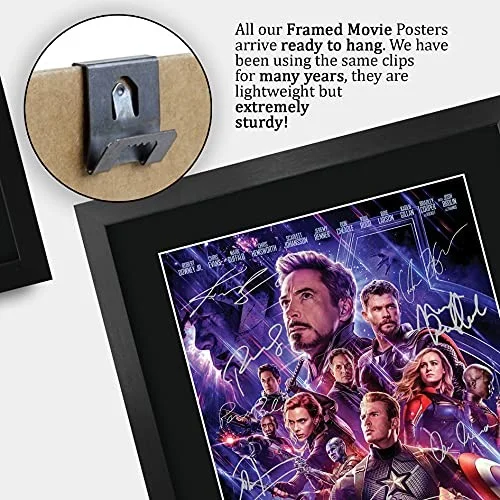 A3 FR Avengers Endgame Movie Poster Cast Signed Printed Autograph, изображение 5