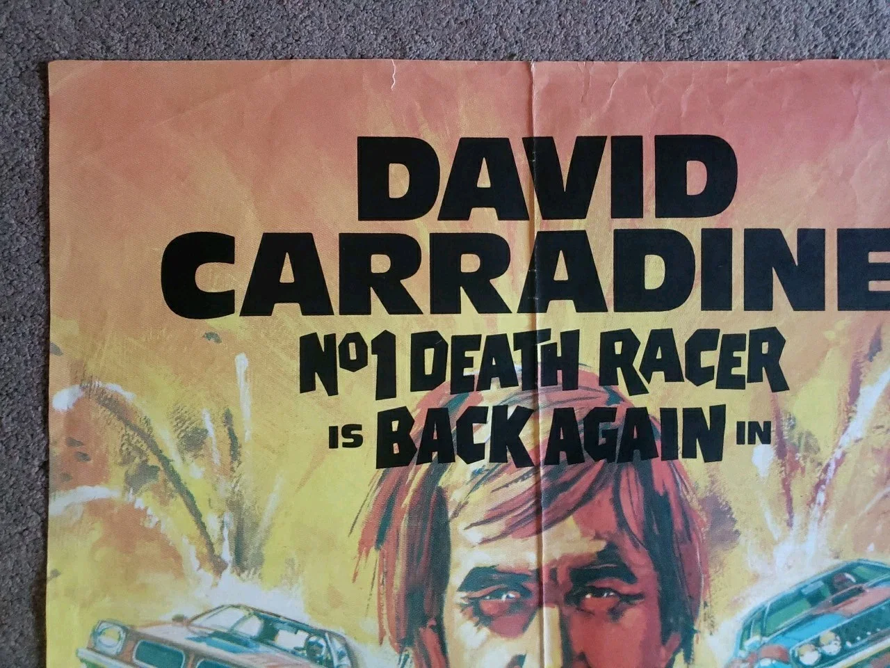 Carquake / Giant Spider Invasion Original Quad Movie Cinema Poster Grindhouse, изображение 4