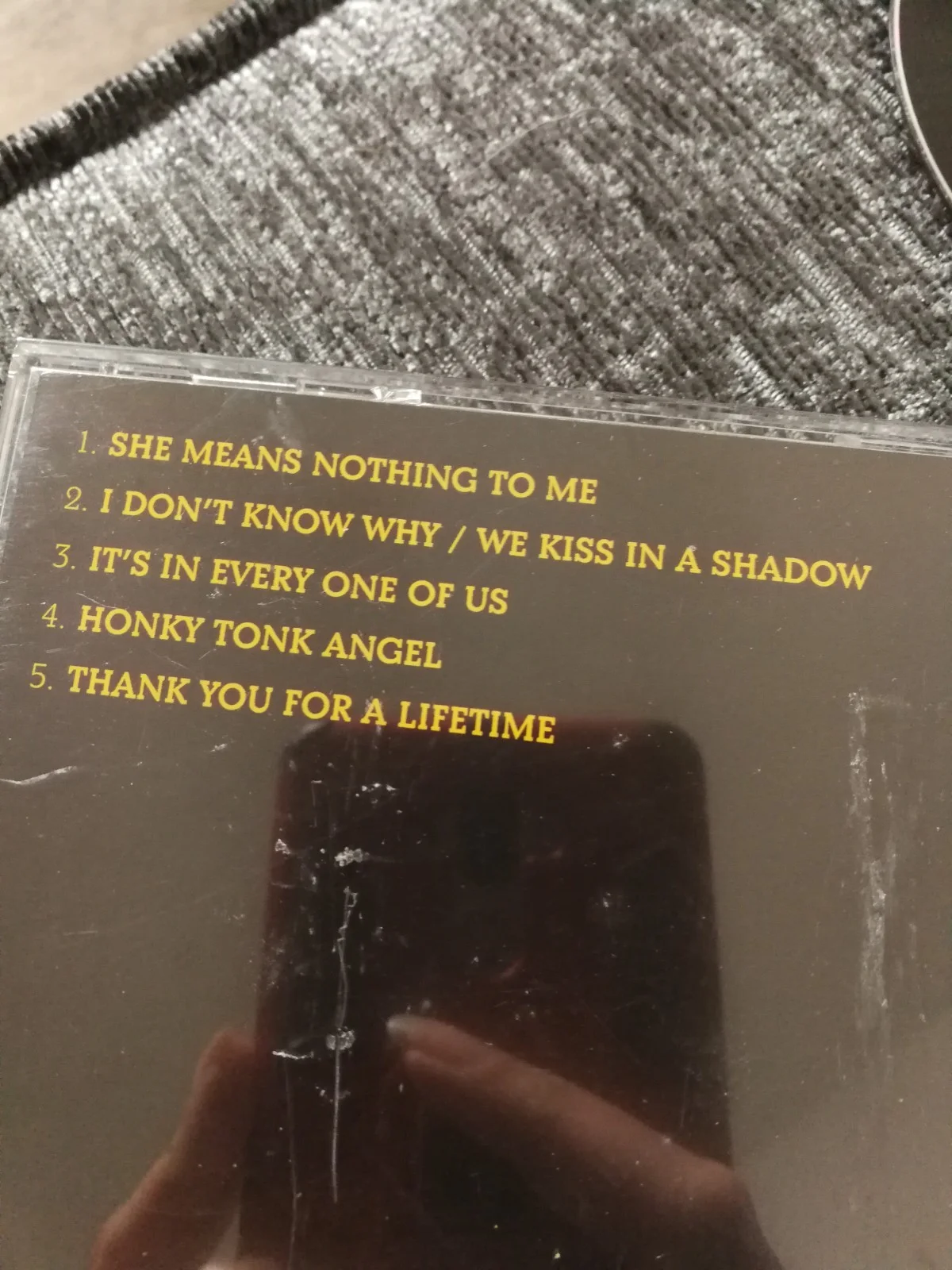 CLIFF RICHARD CLIFF LIVE Rare 5 Track CD, image 2