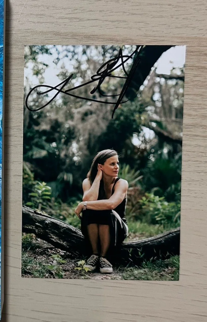 Lauren Groff — Lauren Groff signed Fates and Furies softback inscription with photo autographed, изображение 2