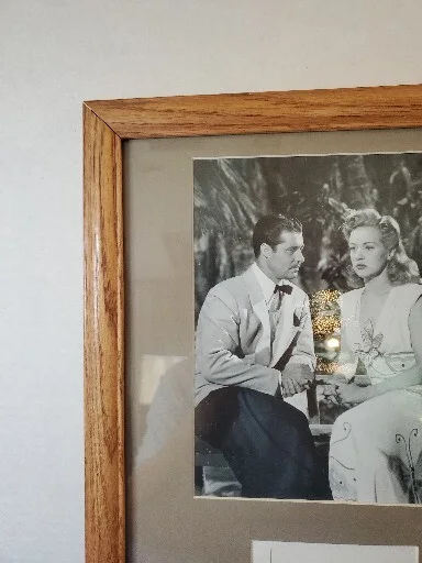Don Ameche — Nice Vintage Hollywood Don Ameche Signed Autographed Card With Photo, изображение 2