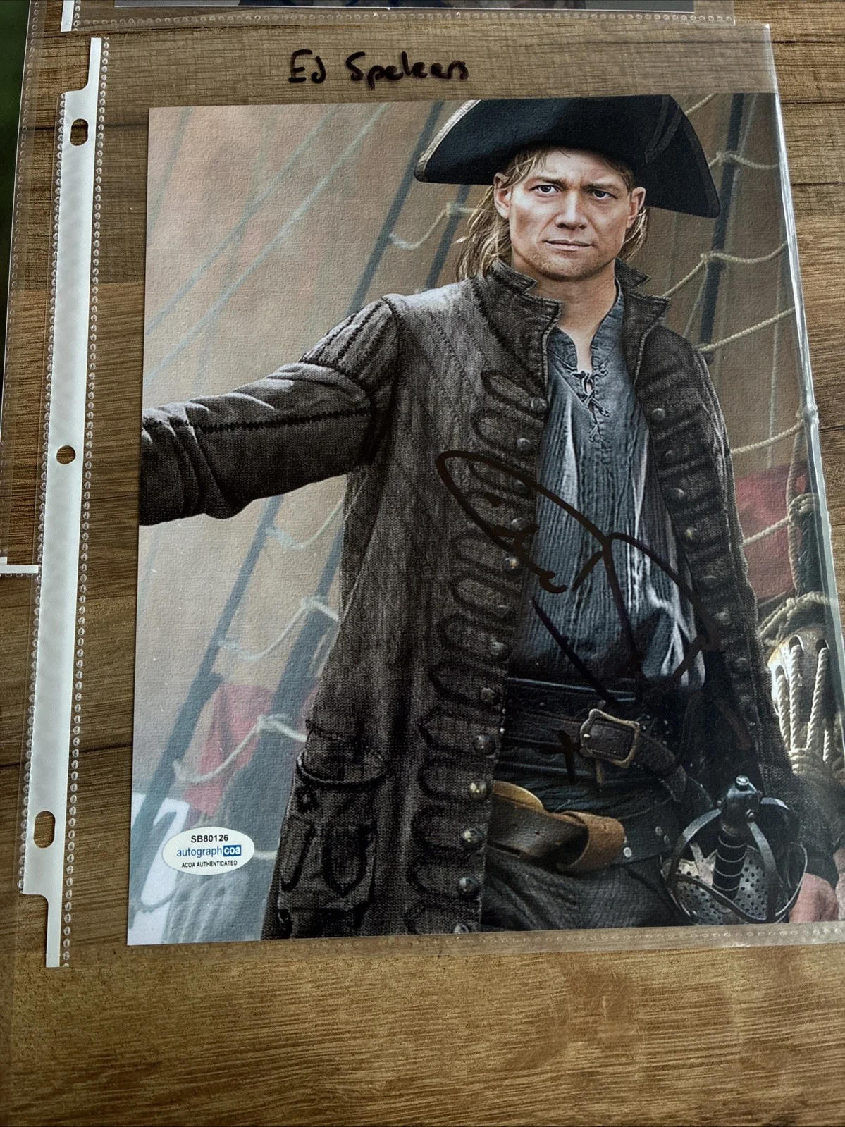 Outlander Signed Lot X5 8x10 Heughan Blade Menzies Speelers Cardinal, изображение 5