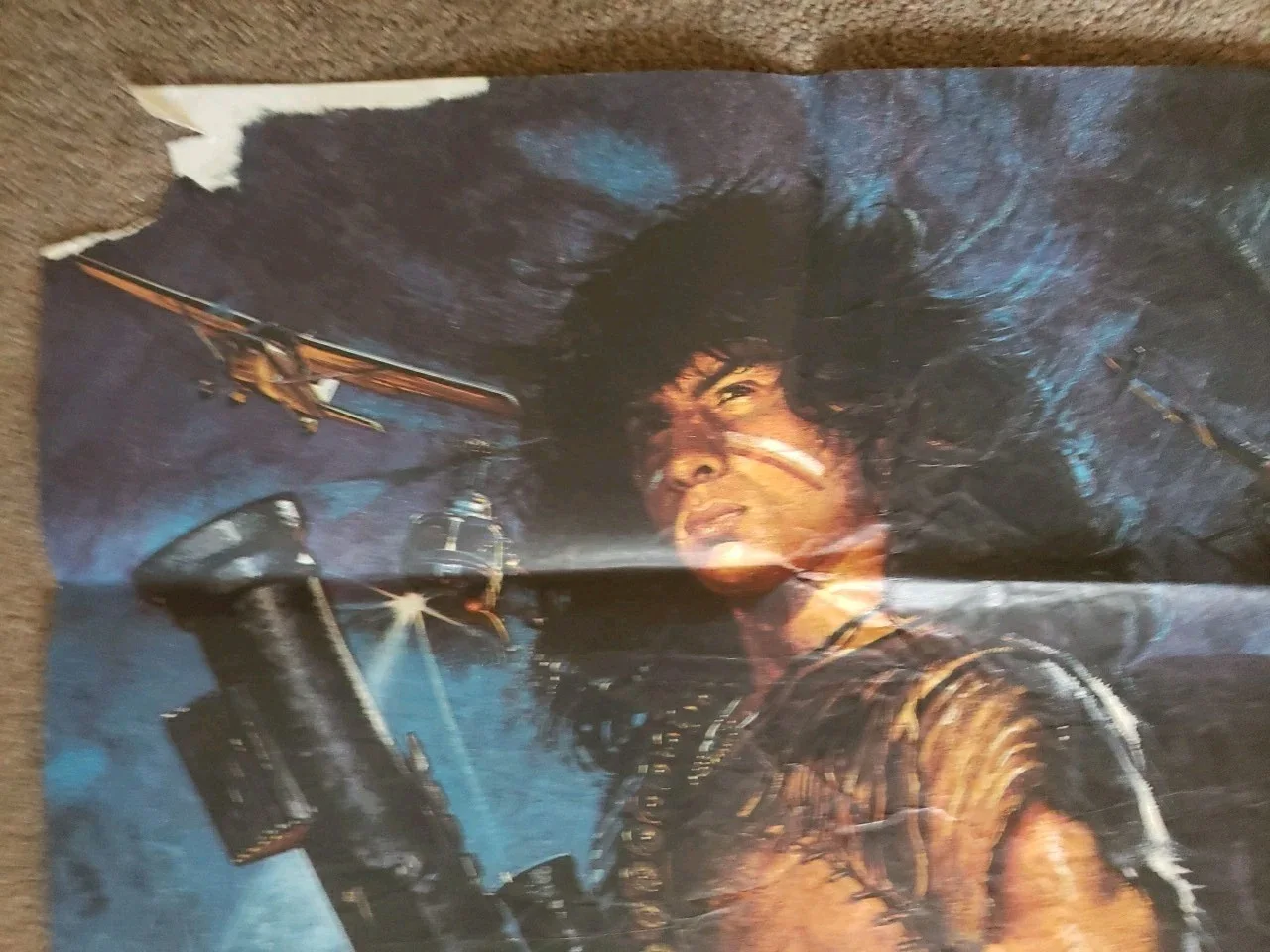 THUNDER (1983) Original UK Cinema Film Quad Poster - Rare Cult Classic, изображение 3