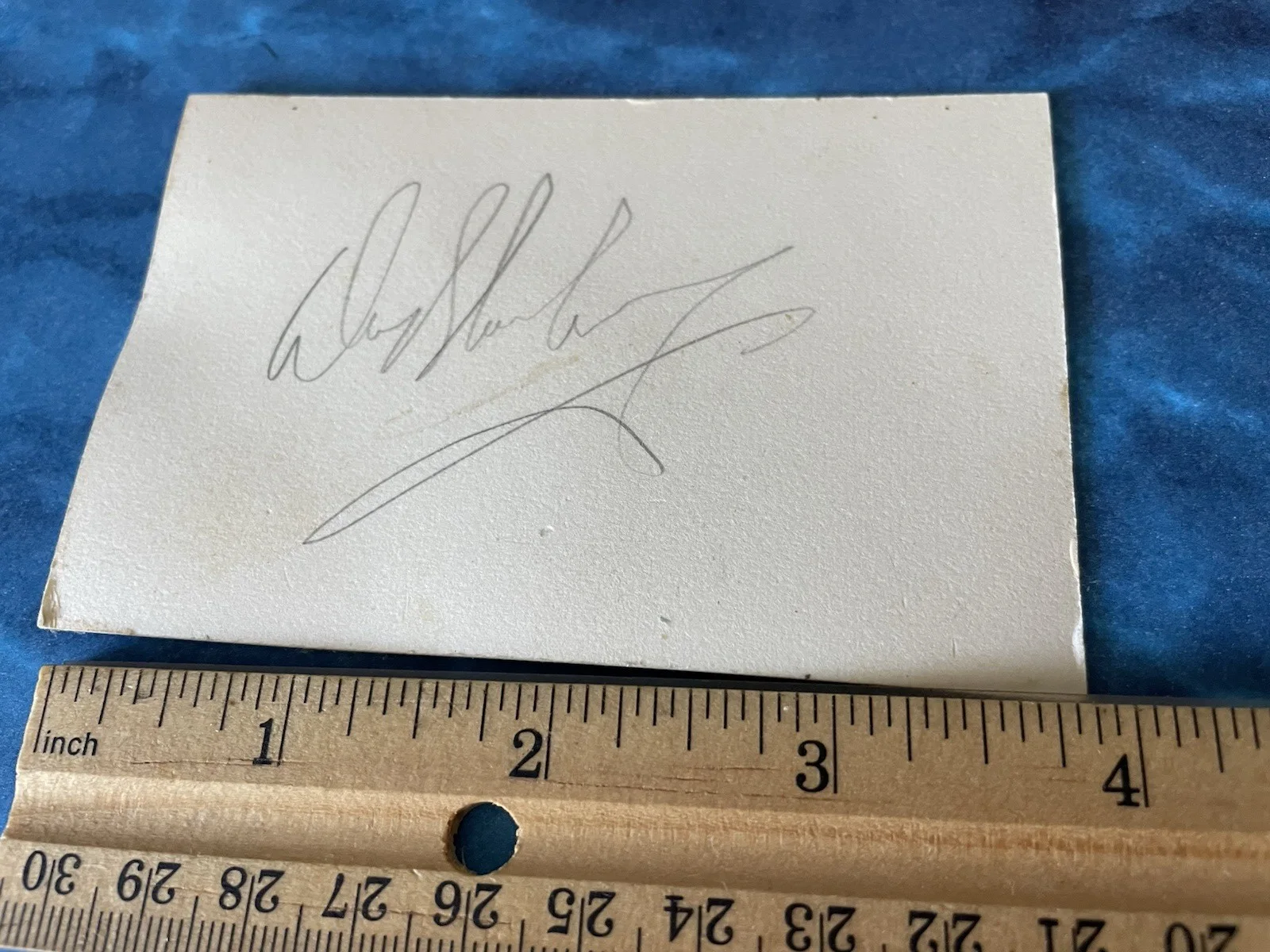 Dan Blocker — RARE Hand Signed DAN BLOCKER Autograph on Stationary from 1964 White House Visit, image 4
