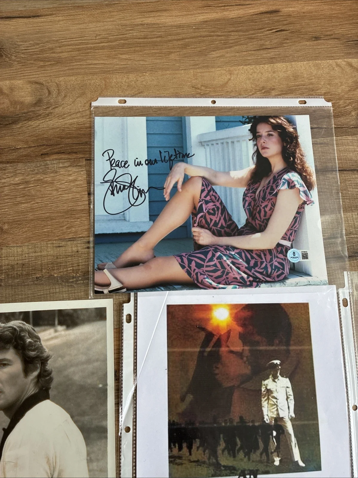 Richard Gere Debra Winger Louis Gossett Jr — an officer and a gentleman Signed 8x10 Lot 3 Richard Gere Louis Gossett Jr. Debr, изображение 3