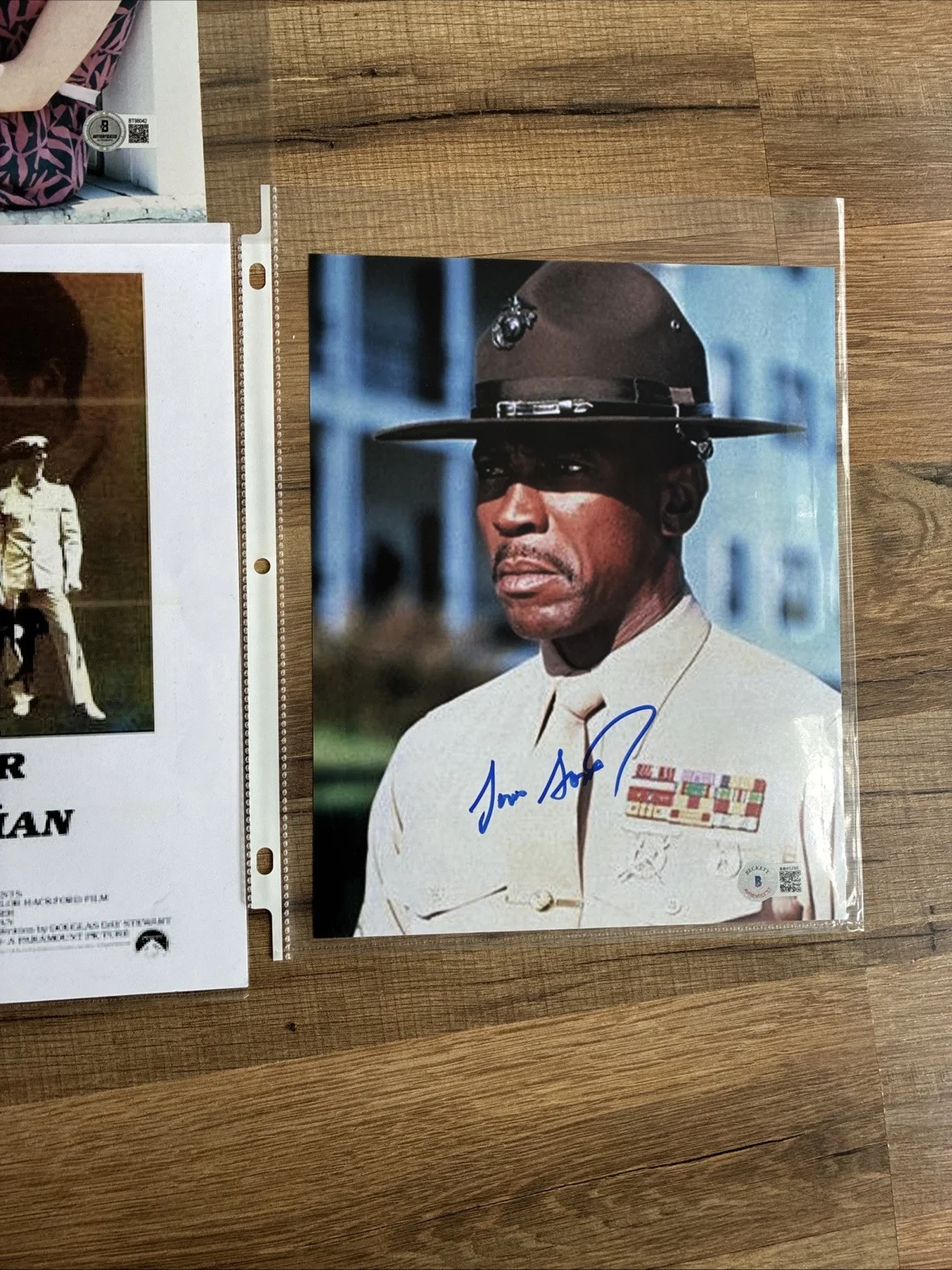 Richard Gere Debra Winger Louis Gossett Jr — an officer and a gentleman Signed 8x10 Lot 3 Richard Gere Louis Gossett Jr. Debr, изображение 4