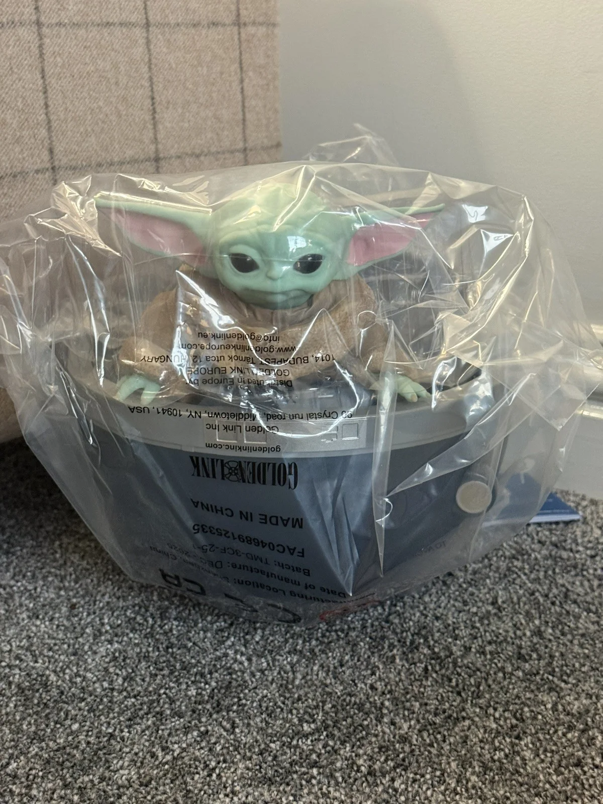 STAR WARS Mandalorian and Grogu- Grogu Popcorn Bucket NEW, изображение 3