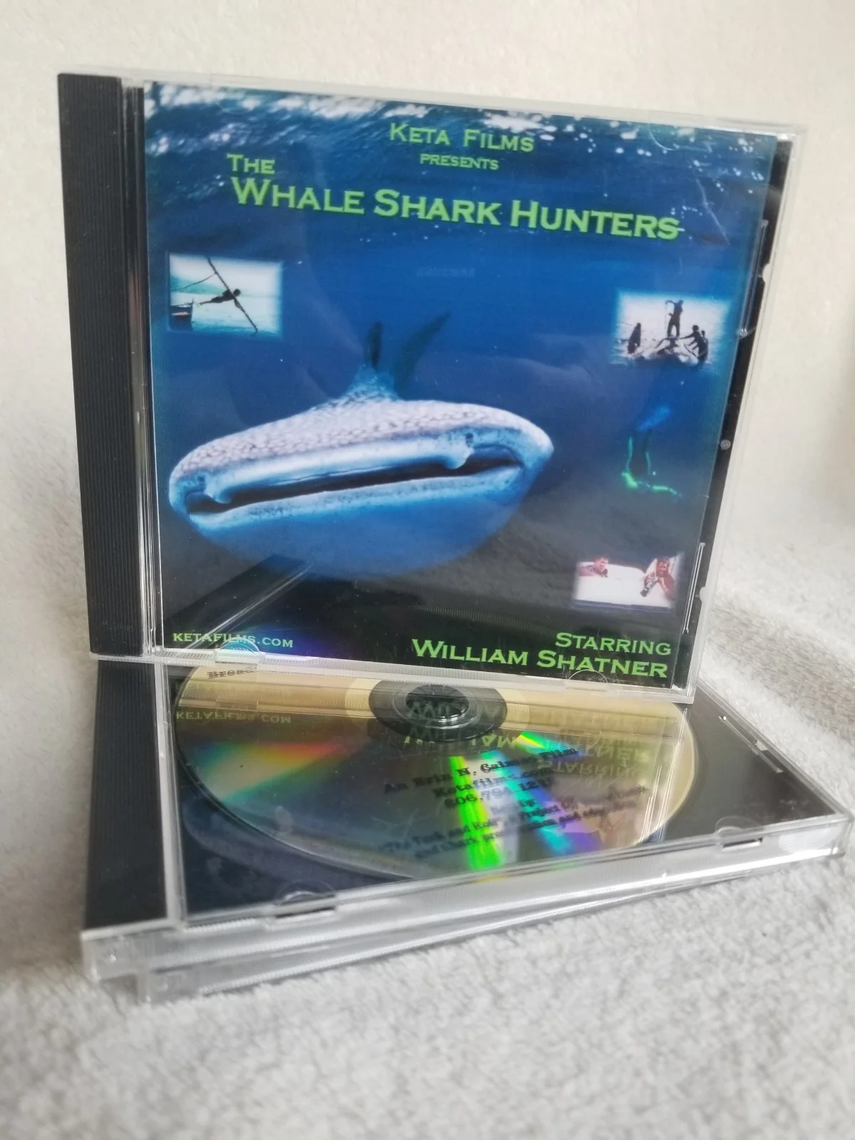 Erin Calmes — EXTREMELY RARE The Whale Shark Hunters Starring William Shatner DVD NATIONAL GEO, изображение 3