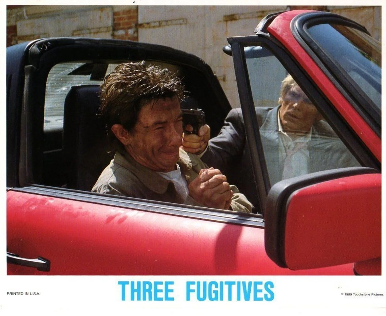THREE FUGITIVES 1989 Nick Nolte, Martin Short, James Earl Jones 10x8 LOBBY SET, image 2