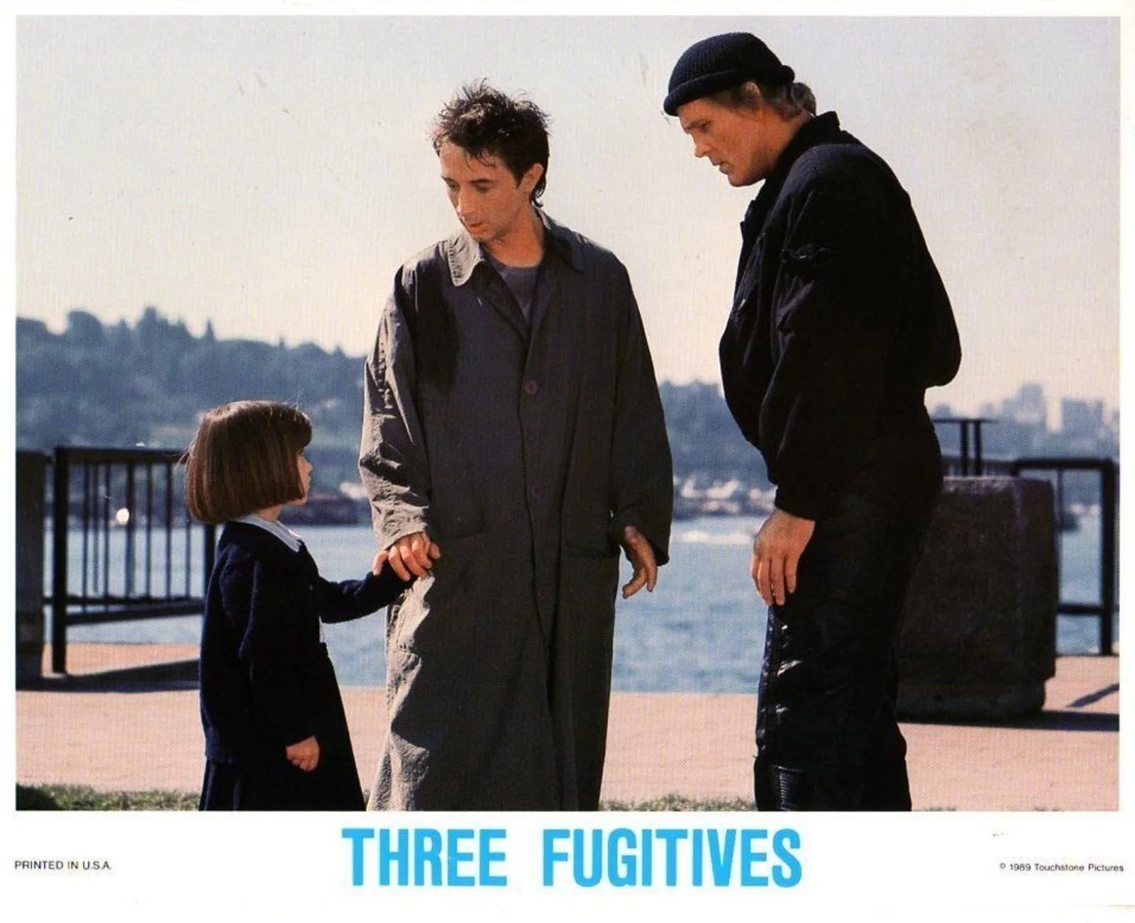 THREE FUGITIVES 1989 Nick Nolte, Martin Short, James Earl Jones 10x8 LOBBY SET, image 5