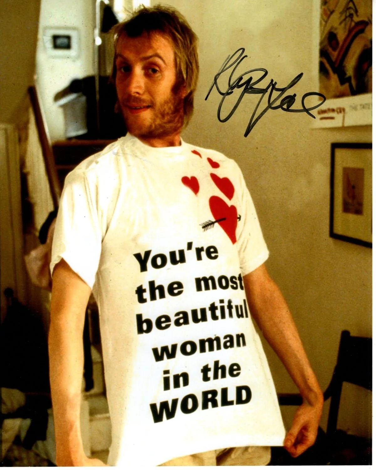 Rhys Ifans — RHYS IFANS Signed 8x10 NOTTING HILL SPIKE Photo w/ Hologram COA