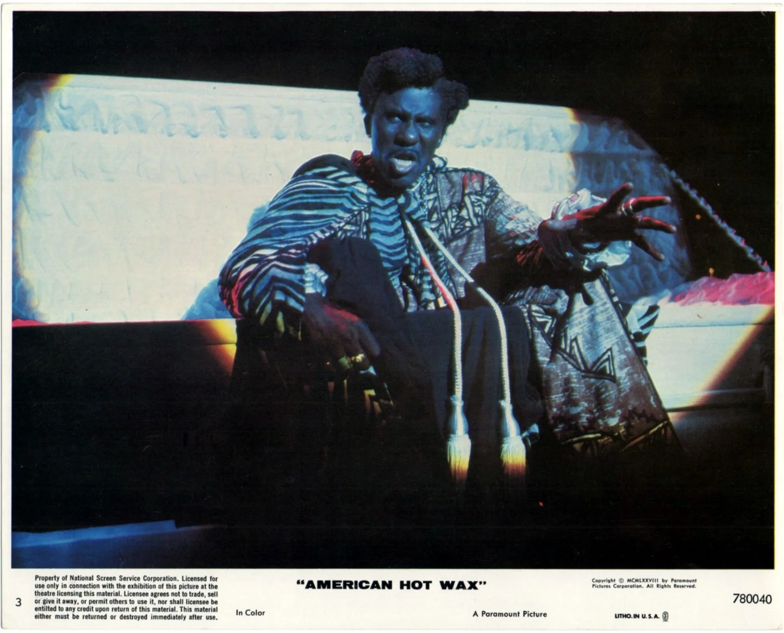 AMERICAN HOT WAX 1978 Tim McIntire, Alan Freed, Chuck Berry U.S. 10x8 LOBBY SET, изображение 3