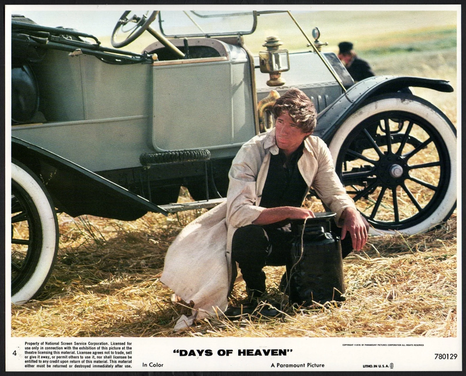 DAYS OF HEAVEN 1978 Richard Gere, Brooke Adams, Sam Shepard 7 10x8 LOBBY CARDS, изображение 4