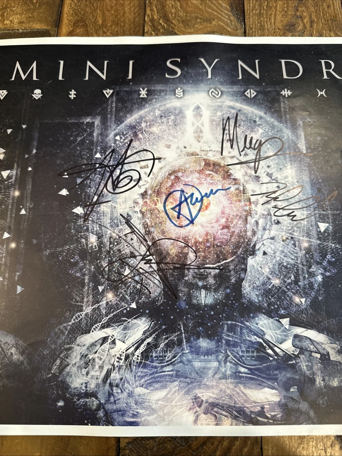 GEMINI SYNDROME SIGNED AUTOGRAPH poster AARON NORDSTROM, image 3