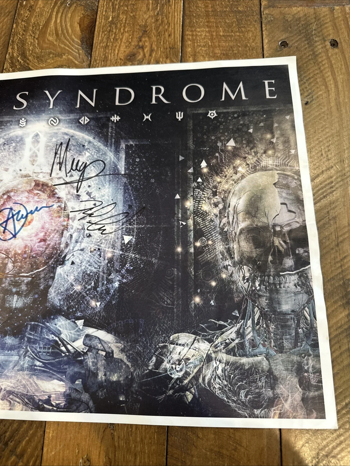 GEMINI SYNDROME SIGNED AUTOGRAPH poster AARON NORDSTROM, image 4