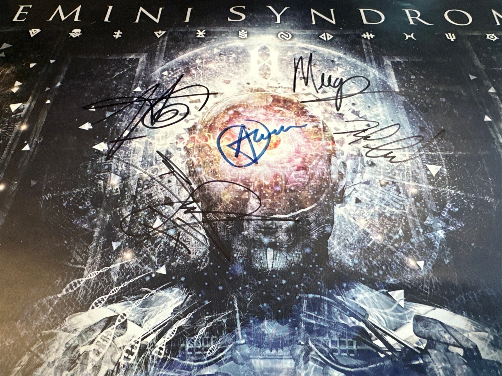 GEMINI SYNDROME SIGNED AUTOGRAPH poster AARON NORDSTROM, image 5