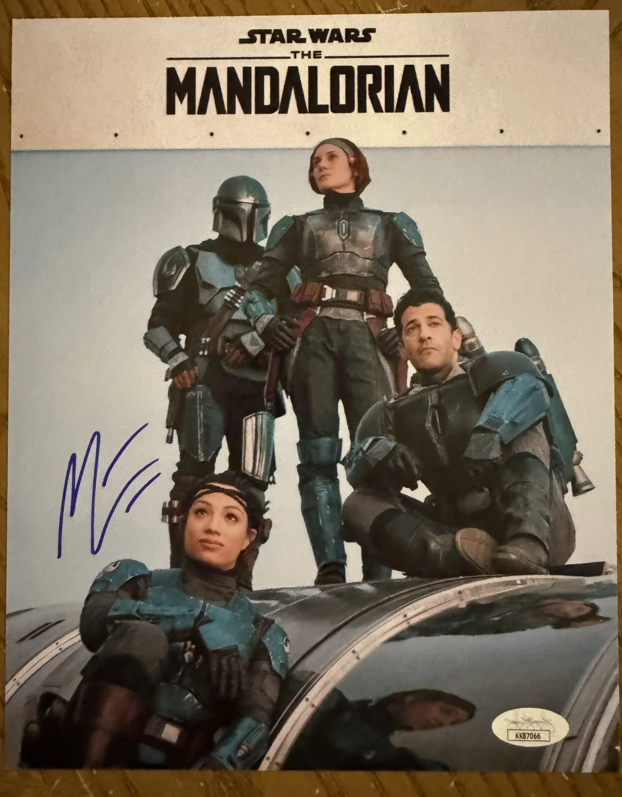 Mercedes Varnado — Mercedes Varnado SIGNED 8x10 Photo JSA Koska Reeves Mandalorian WWE Sasha Banks