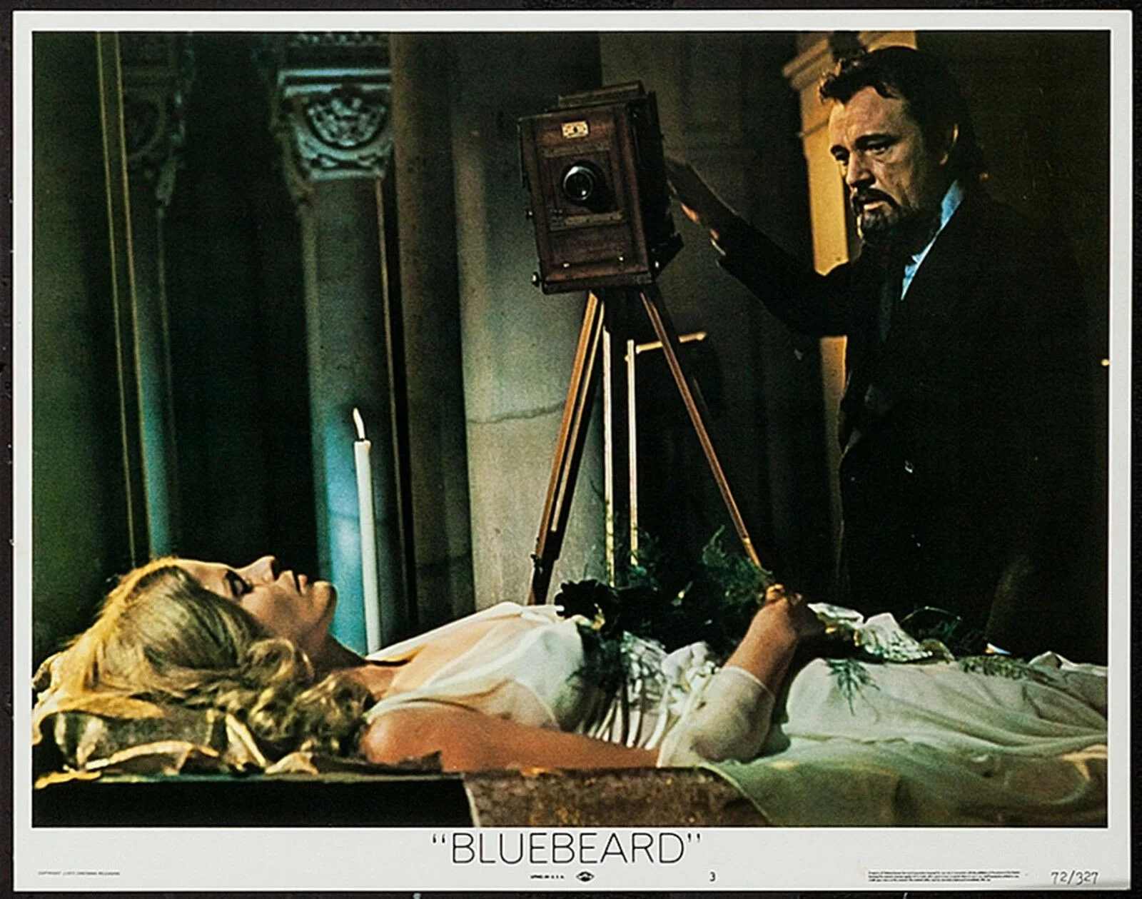 BLUEBEARD 1972 Richard Burton, Virna Lisi, Nathalie Delon 7 10x8 LOBBY CARDS, изображение 3