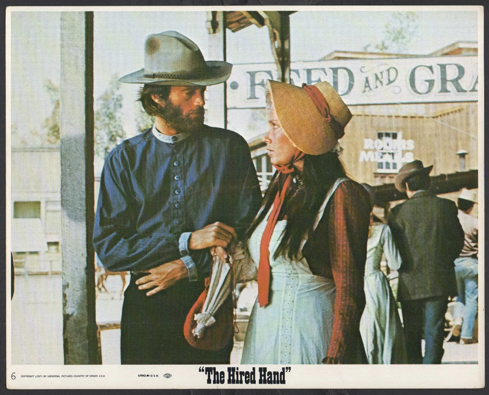 HIRED HAND 1971 Peter Fonda, Warren Oates, Verna Bloom 10x8 LOBBY SET, изображение 2
