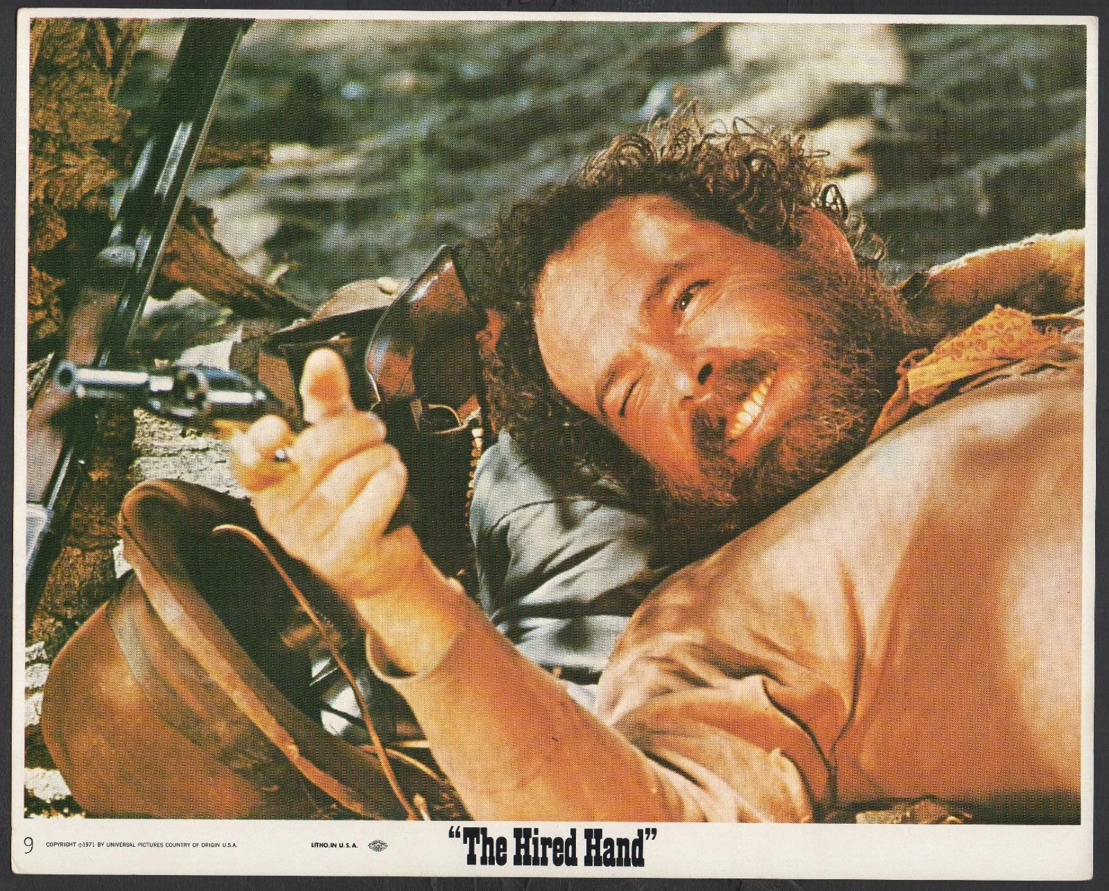 HIRED HAND 1971 Peter Fonda, Warren Oates, Verna Bloom 10x8 LOBBY SET, изображение 5