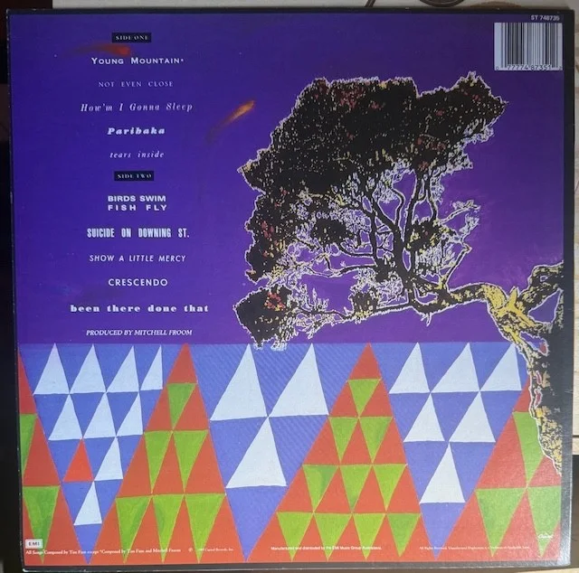 Tim Finn : signed S/T autographed Lp vinyl ( Crowded House Split Enz ), image 2