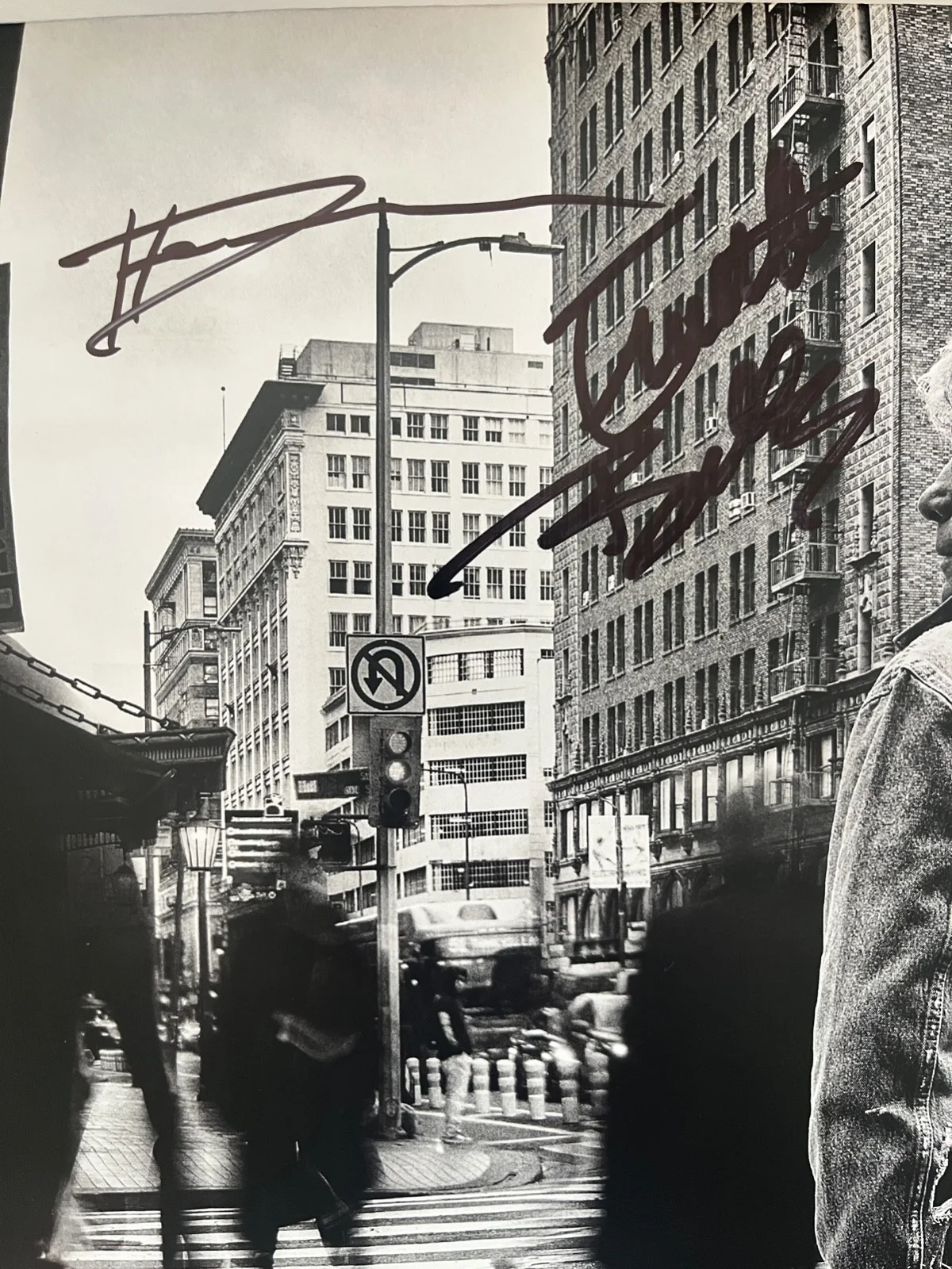Bon Jovi : fully signed Forever autographed Lp vinyl Jon +6, image 3