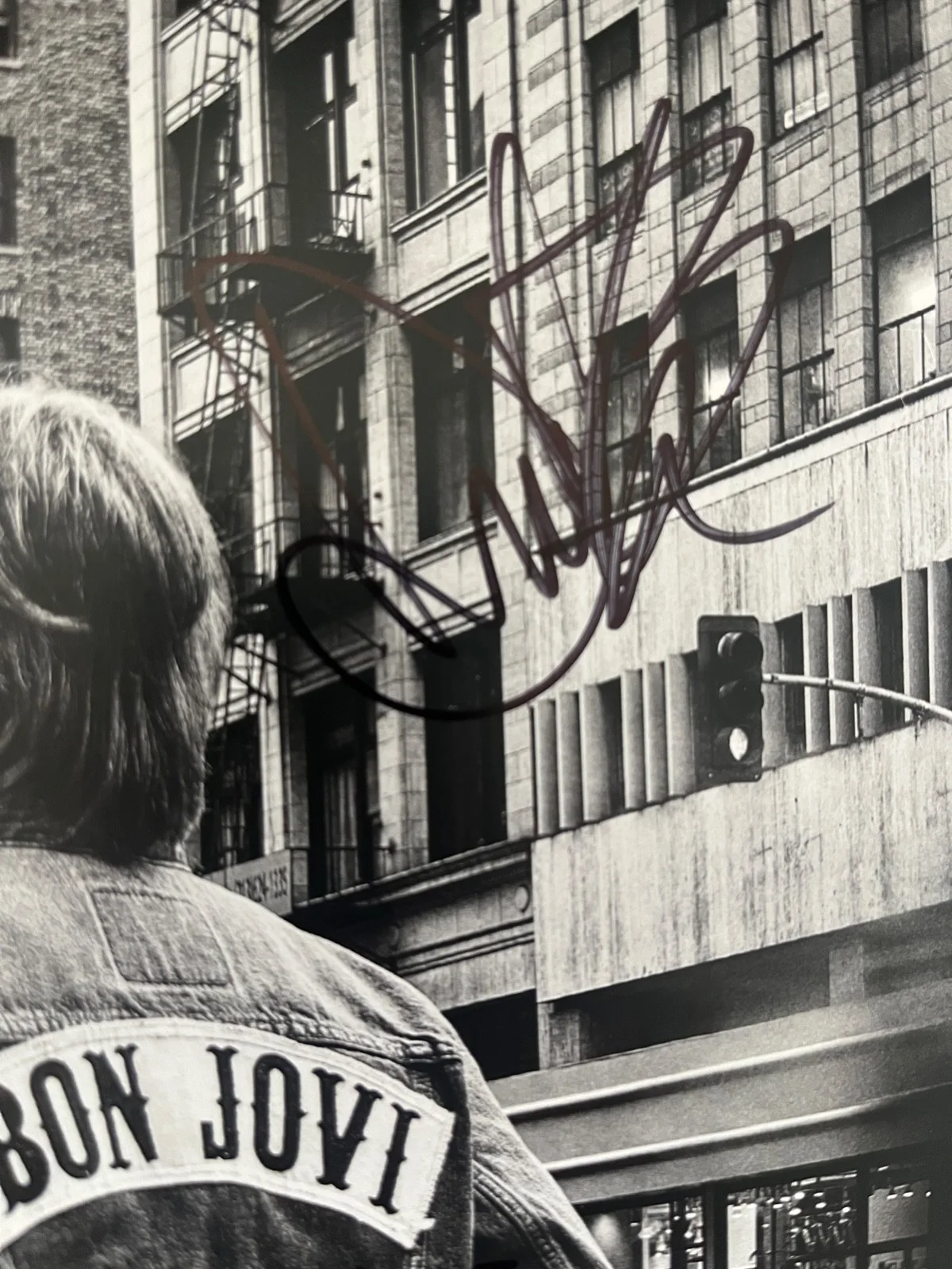 Bon Jovi : fully signed Forever autographed Lp vinyl Jon +6, image 4