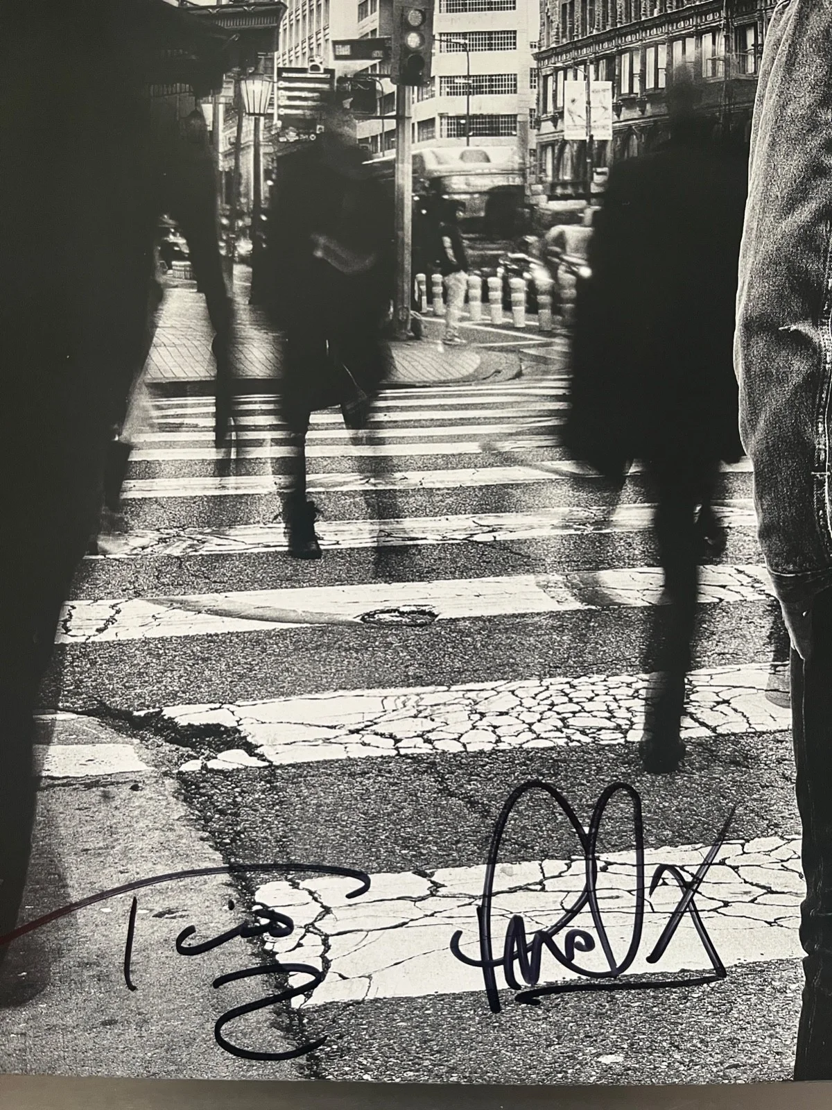 Bon Jovi : fully signed Forever autographed Lp vinyl Jon +6, image 5