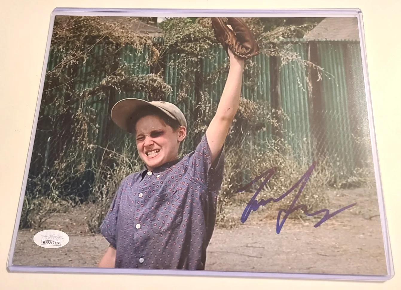 Tom Guiry — Tom Guiry (The Sandlot Scotty Smalls) Signed Autographed 8X10 Photo, JSA COA