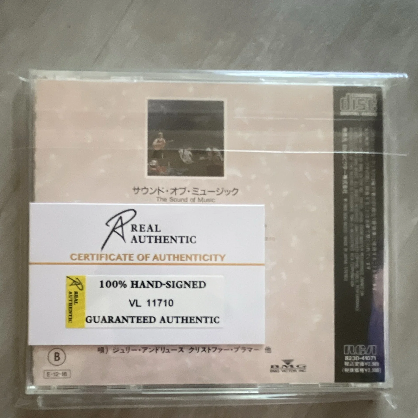 The Sound of Music Soundtrack Signed CD & Booklet, Real Authentic Authentication, image 3
